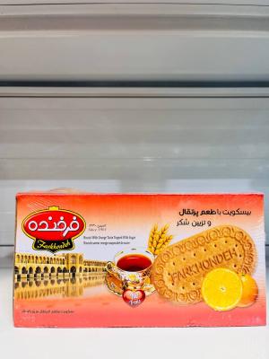 بیسکوییت 900 گرم پرتقالی فرخنده