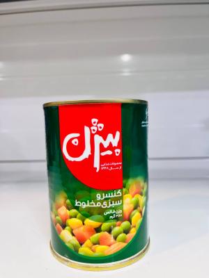 کنسرو سبزی مخلوط بیژن