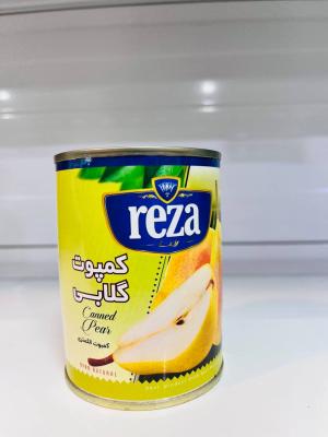 کمپوت 350 گرم گلابی رضا