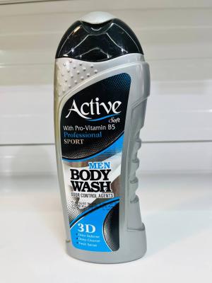 شامپو بدن اسپرت نقره ای اکتیو