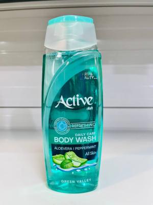 شامپو بدن 400 گرم آلوورا نعنا اکتیو