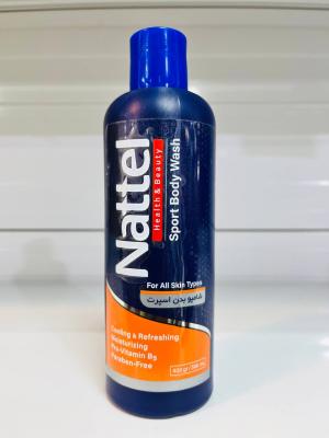 شامپو بدن 400 گرم اسپرت آبی ناتل