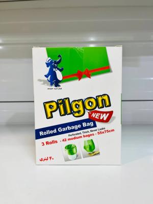 پلاستیک زباله 3 رول متوسط پیلگون