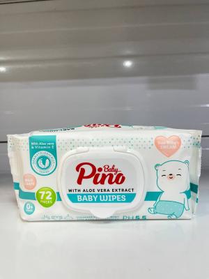 دستمال مرطوب 72 عددی پینو بیبی