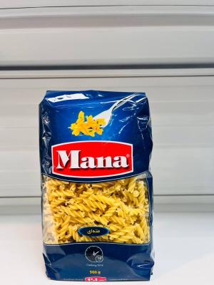 ماکارونی فرمی 500 گرم مته ای مانا