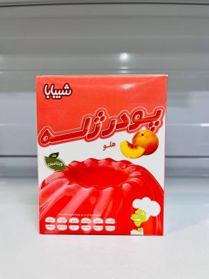 پودر ژله هلو شیبابا