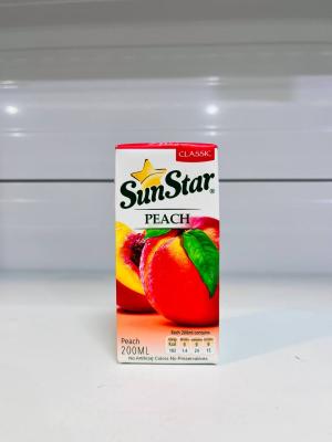 آب میوه 200 میل هلو سان استار