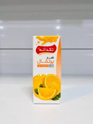 آب میوه 200 میل پرتقال تکدانه