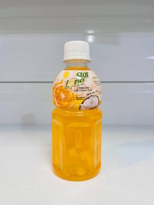 نوشیدنی پرتقال تکه های نارگیل لاون استار