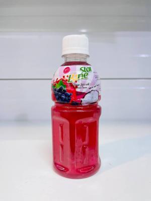 نوشیدنی انگور تکه های نارگیل لاون استار