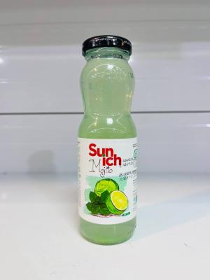 آب میوه شیشه 200 میل موهیتو سن ایچ