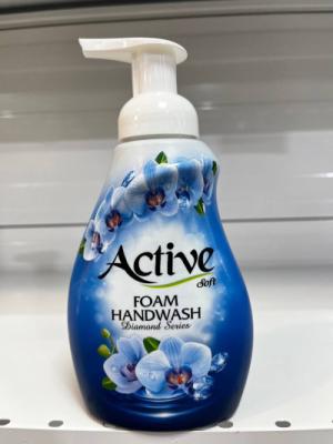 مایع دست فوم 500 آبی اکتیو