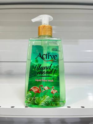 مایع دست شفاف 500 سبز اکتیو