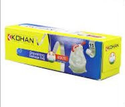 پلاستیک زباله تک رول بندار متوسط کهن