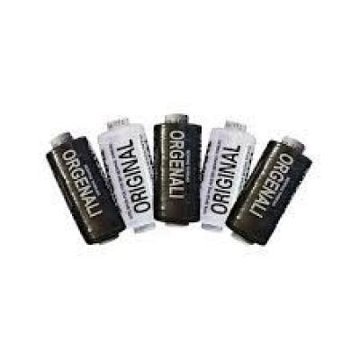 نخ قرقره سفید و مشکی